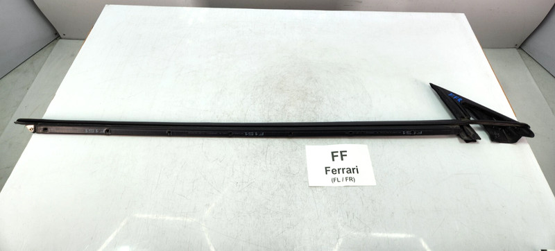 ✅ 11-16 OEM Ferrari FF Front Right Passenger Side Door Window Frame Gasket Seal