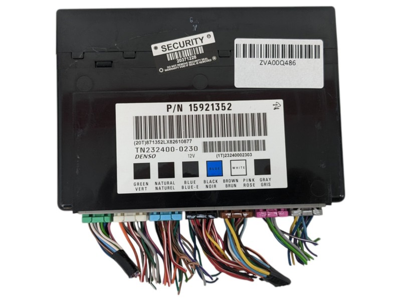 2006-2013 GMC Chevrolet Body Control Module BCM BCU 15921352 OEM VIN Programmed