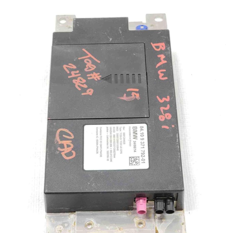 2015 Bmw 328i Communication Telematics Control Unit Module Part# 8410937179201