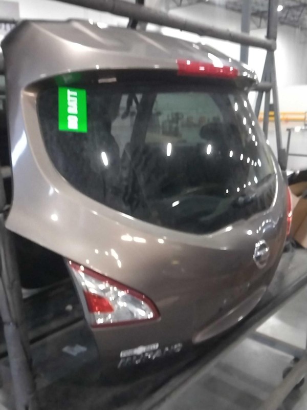 Used Deck Lid fits: 2012 Nissan Murano 4 Dr w/rear view camera rear view monitor