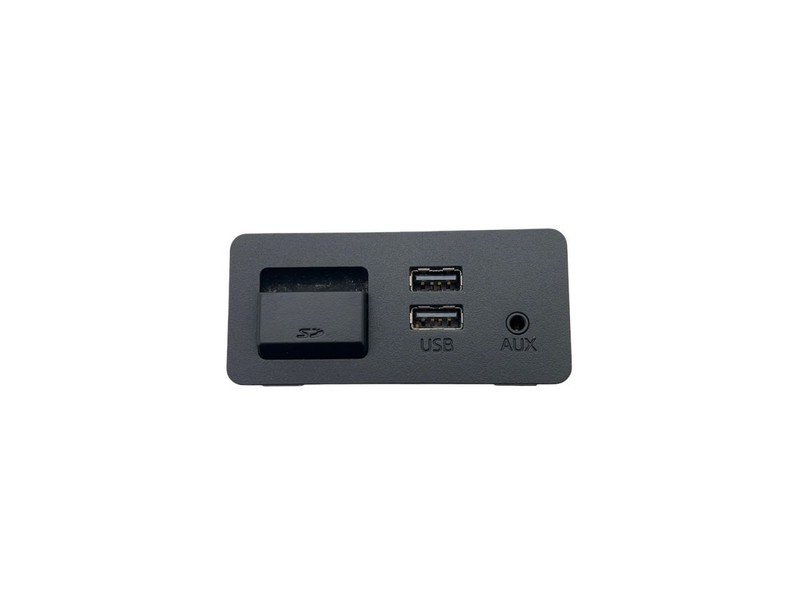 2016-2023 Mazda CX-9 Console Rear USB SD Card AUX Jack Media Hub Port Black