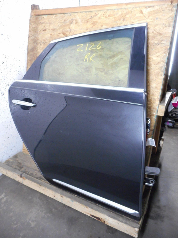 13 14 15 16 17 18 19 Cadillac XTS Rear Door Assembly Passenger Right Black OEM