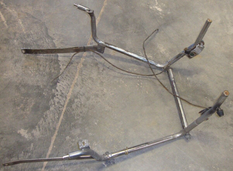 1980 Honda GL1100 GL 1100 Gold Wing Rear Back Luggage Saddlebag Mount Guard Bar