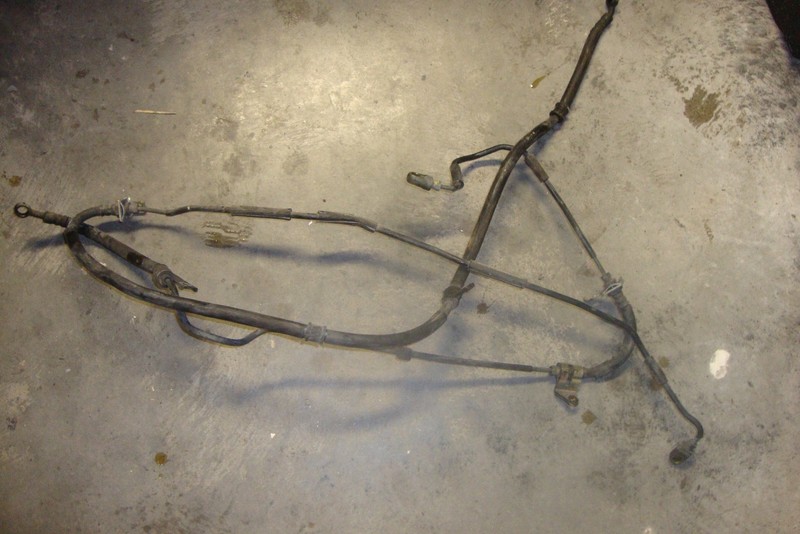 1991 Honda Goldwing GL1500 GL 1500 Rear Brake Fluid Line Hose Hard Soft Caliper