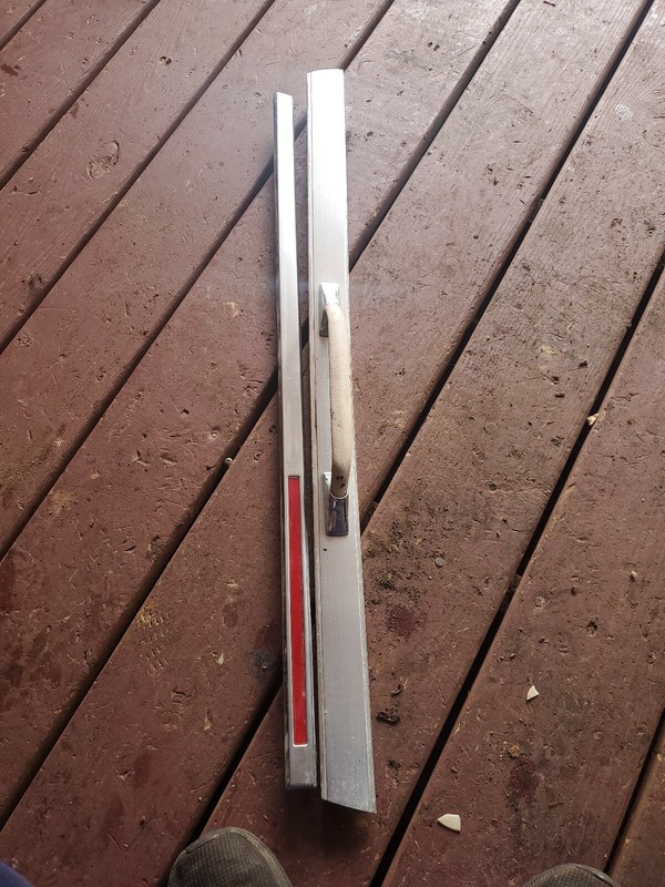 OEM 65 Cadillac Sedan Deville LEFT DRIVER SIDE rear DOOR PANEL TRIM BEZEL