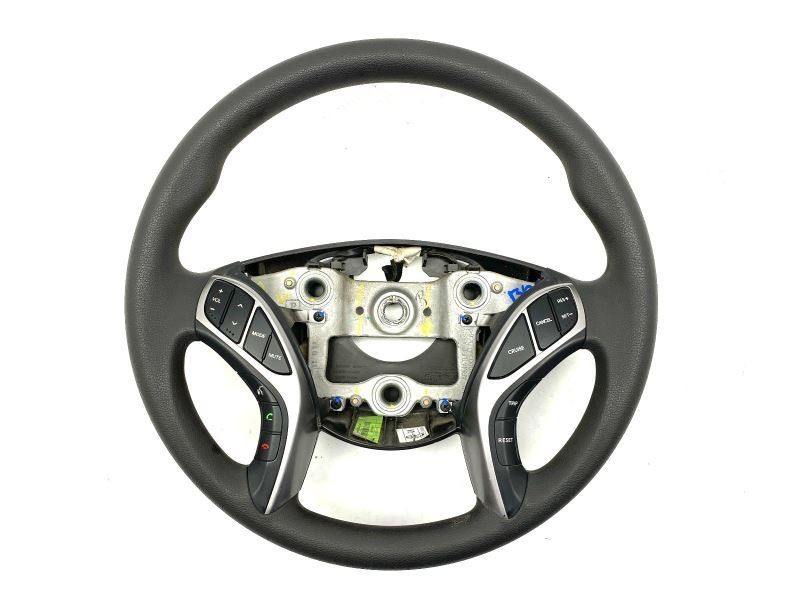 Steering Wheel With Switches Black Fits 2013 Hyundai Elantra Sedan 80927