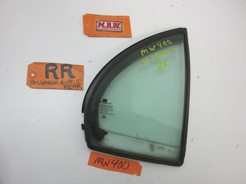 DOOR GLASS WINDOW PASSENGER SIDE REAR BACK RIGHT RH 04 05 06 EPICA SUZUKI VERONA