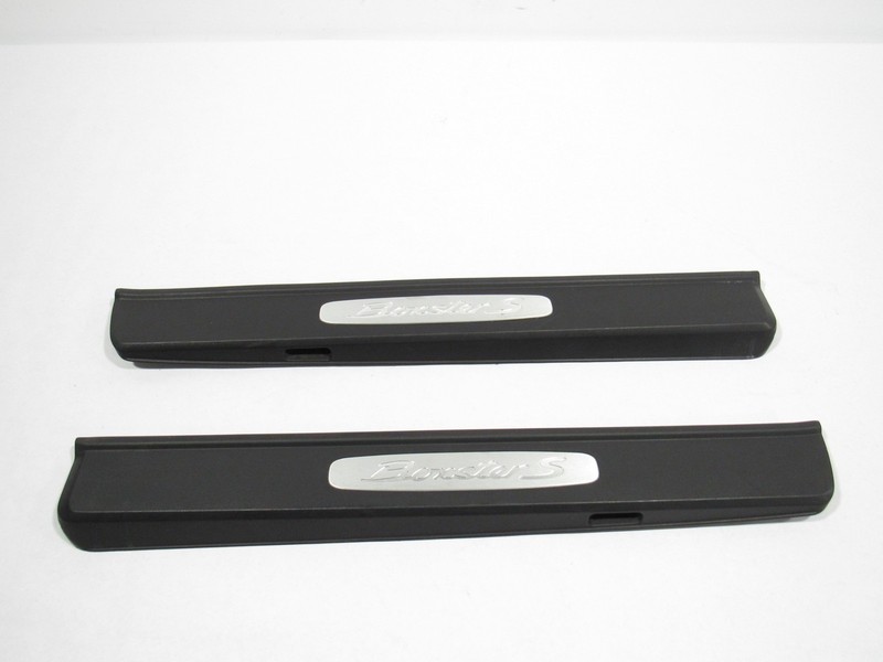Porsche Boxster S 2014 Door Sill Scuff Cover Trim Panel Plate Set 2 PCS 13-16 ;A