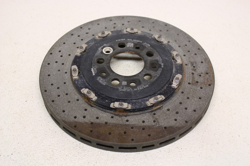 Alfa Giulia Quadrifoglio Rear Carbon Ceramic Brake Rotor Genuine Oem 2017-2024