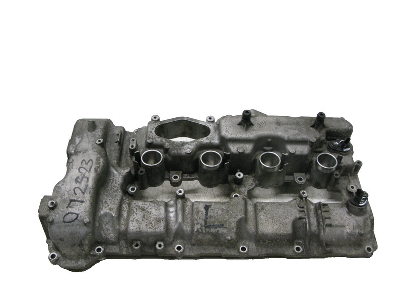 08-14 BMW E70 X5 550i 650i 750i 4.4 V8 Turbo Engine Left Valve Cover Driver OEM