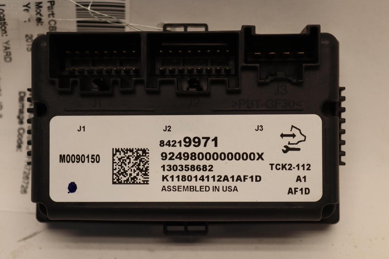 2015 CADILLAC ESCALADE ESV 4WD TRANSFER CASE CONTROL MODULE UNIT OEM