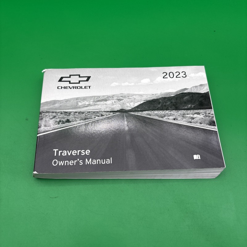 2023 Chevrolet Traverse Owners Manual With Free Shipping