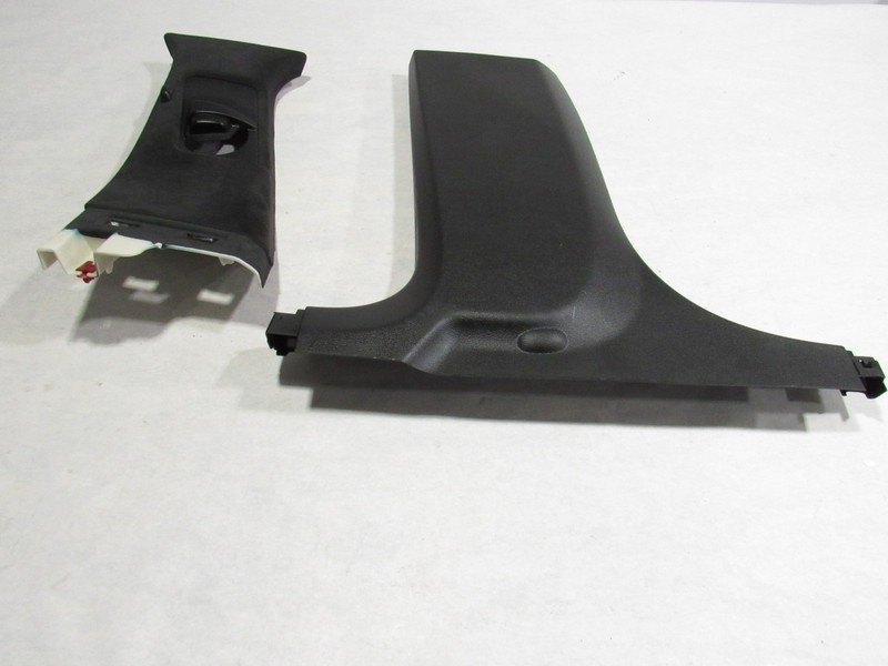 16-20 Cadillac CT6 2017 Left B Pillar Cover Panel Trim Set 2 PCS Alcantara ;:O