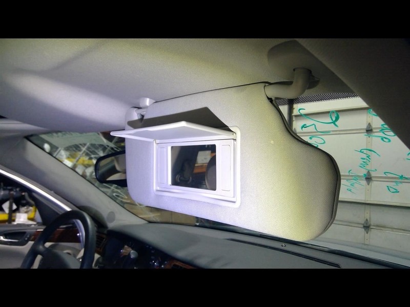 Passenger Sun Visor VIN W 4th Digit Limited Fits 06-16 IMPALA 1688409