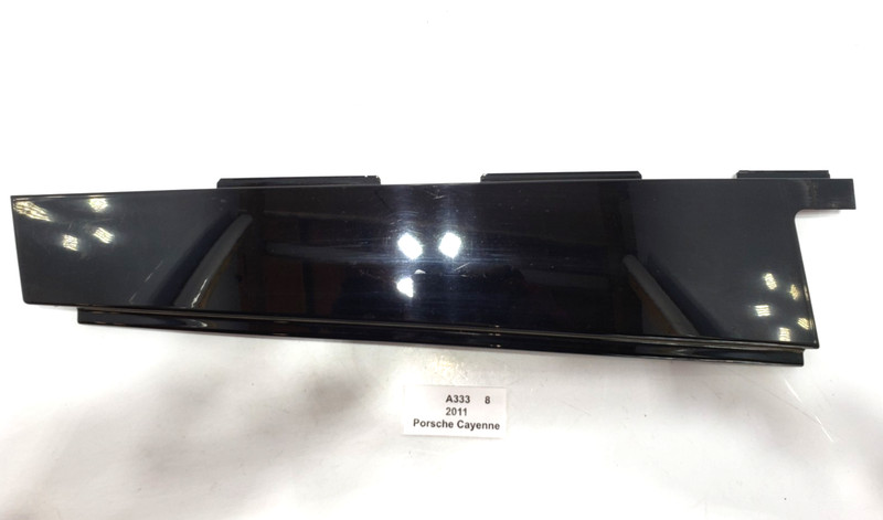 ✅ 11-18 OEM Porsche Cayenne 958 Rear Left Driver Door B Pillar Trim Cover Black*