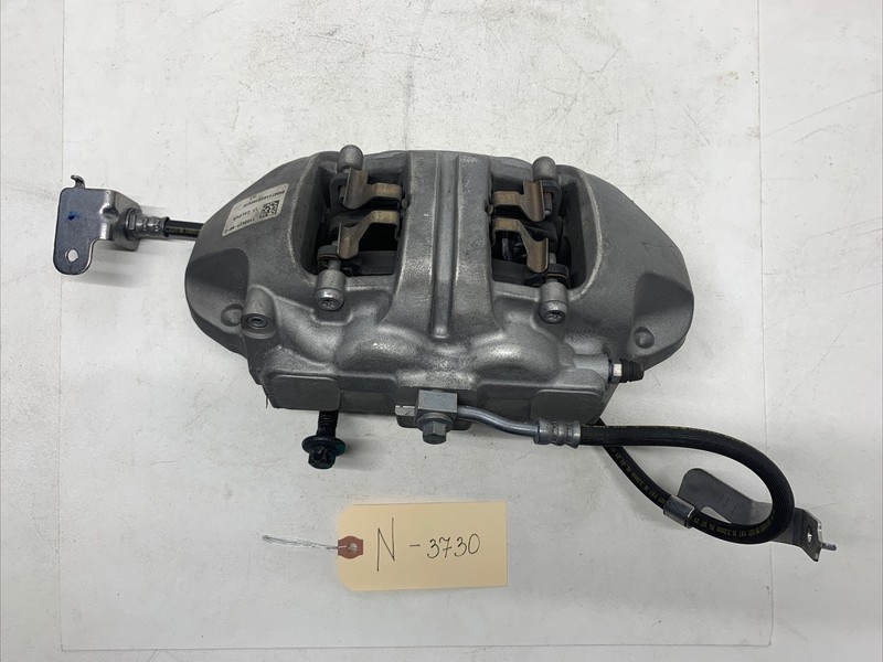 2020-2021 Tesla Model Y Front Driver LH Side Caliper w/ Brake Line Left 3730 S13