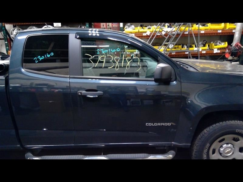 Passenger Right Front Door Gray Fits 15-19 CANYON 1118144