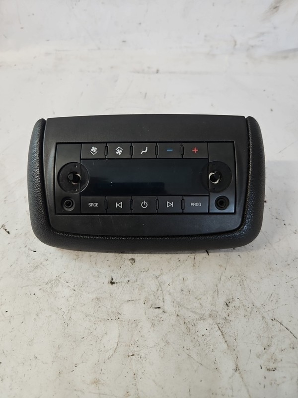 2009-2012 CHEVROLET TRAVERSE REAR HVAC HEATER AC CLIMATE CONTROL SWITCH W/ BEZEL