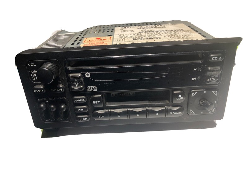 Dodge Chrysler Jeep CD Cassette Radio PlayerCaravan OEM