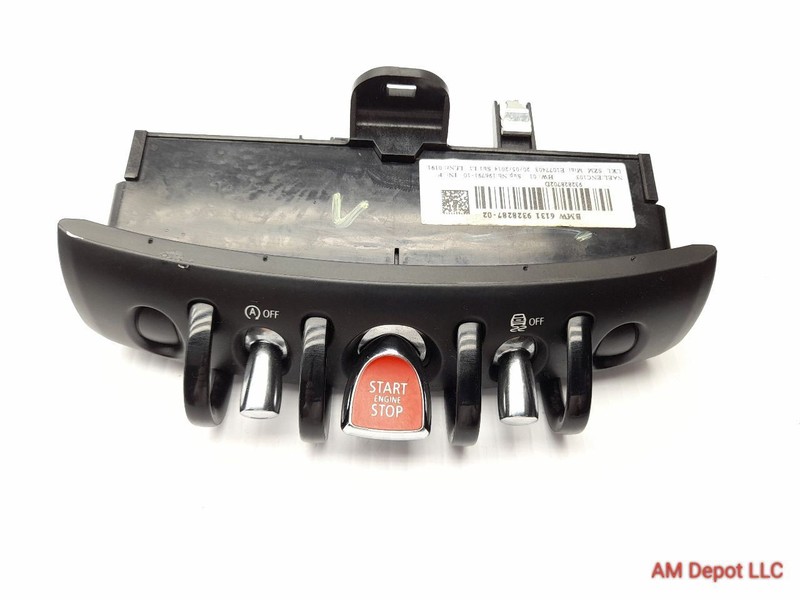 2014 Mini Cooper S F56 F55 F57 Engine Start Stop Center Console Switch Unit
