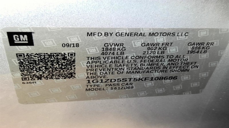 Alternator Fits 19-21 MALIBU 1607680