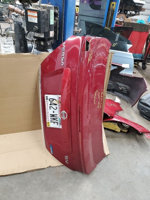 Trunk/Hatch/Tailgate Sedan With Spoiler Fits 12-18 VERSA 298204