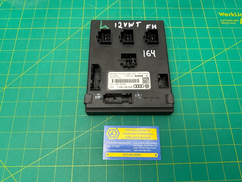 11-14 Volkswagen Touareg ONBOARD SUPPLY BODY CONTROL MODULE OEM