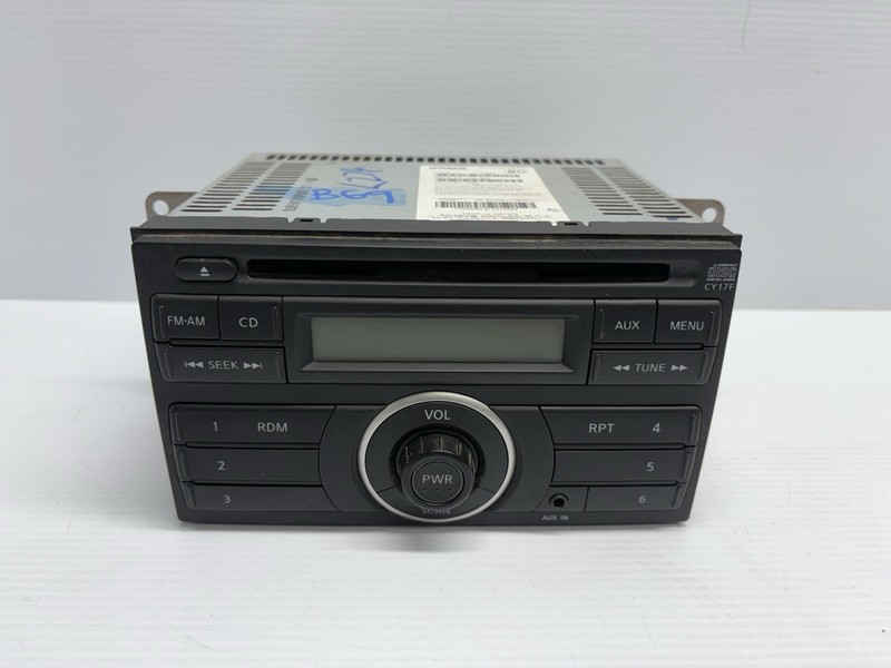 2010-2011 Nissan Versa Single Disc Radio Stereo 2 DIN CD Player OEM 28185ZW80D