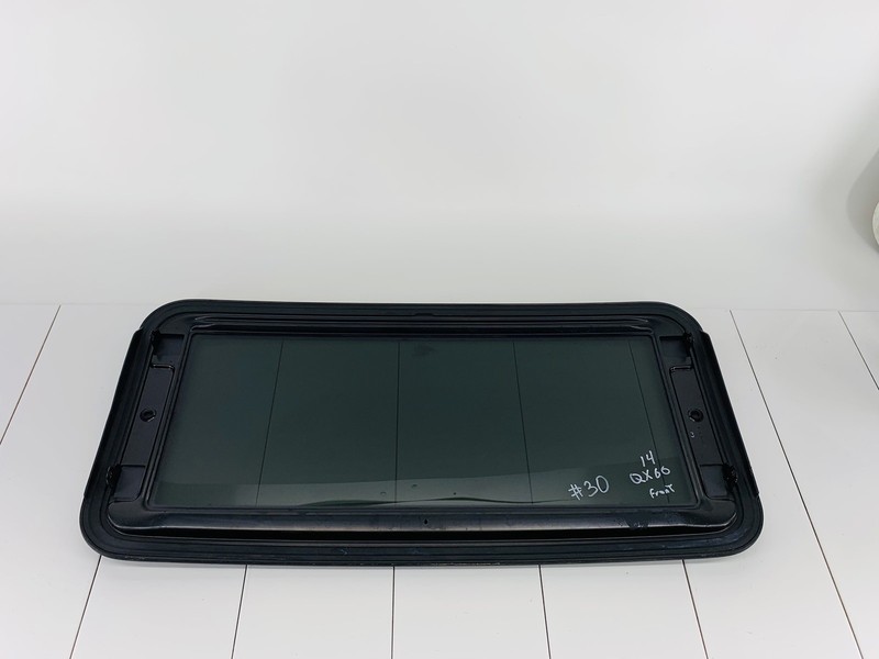 14-20 INFINITI QX60 FRONT UPPER OVERHEAD HEADLINER PANORAMIC SUNROOF GLASS OEM