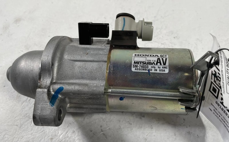 2023-2025 HONDA HR-V HRV ENGINE STARTER MOTOR ASSEMBLY SM-74033 2.0L #108027