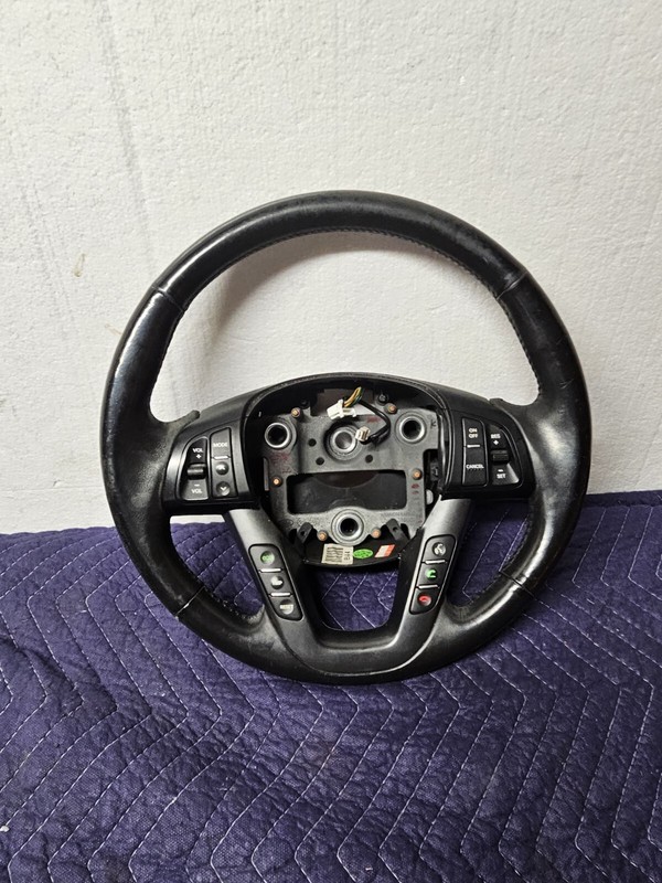 2012-2013 KIA OPTIMA Steering Driver Wheel w Controls Leather OEM