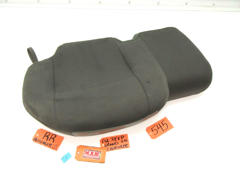 SEAT PASSENGER SIDE REAR BACK BOTTOM BASE CUSHION CLOTH for 99-04 GRAND CHEROKEE