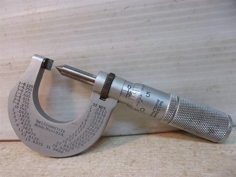 LS Starrett MIcrometer M045X NEW *FREE SHIPPING*