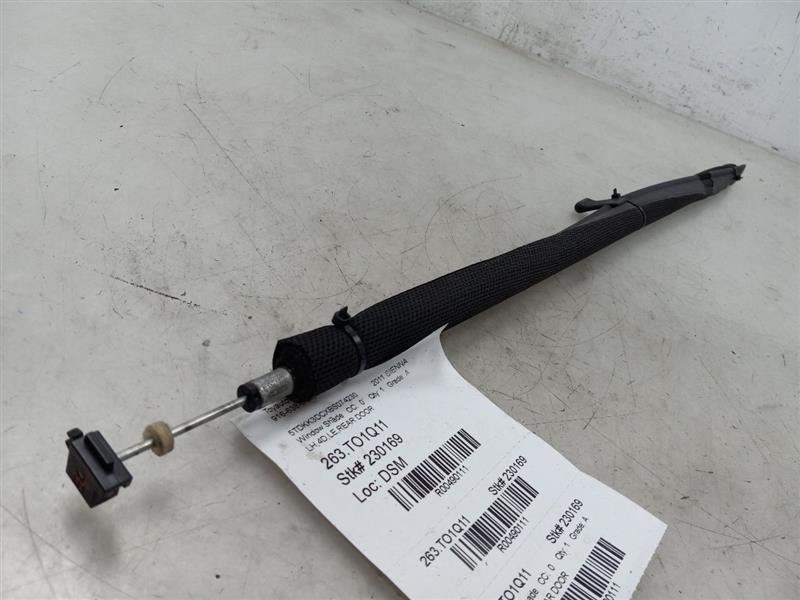 2011 TOYOTA SIENNA LE 3.5L FWD AT DRIVER SIDE REAR DOOR WINDOW SHADE / CURTAIN