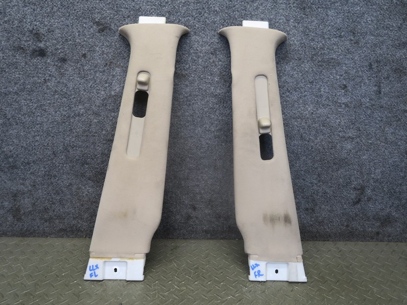 2003-2007 LEXUS UZJ100L LX470 CENTER UPPER B PILLAR TRIM COVER PANEL SET