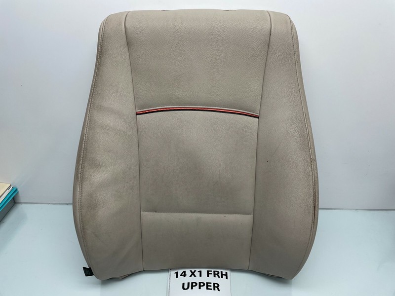 13-15 BMW X1 E84 FRONT RIGHT PASSENGER TOP UPPER SEAT CUSHION Beige OEM