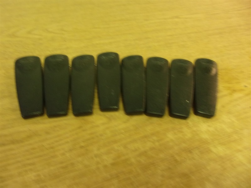 Motorola 4285503D Belt Clips, lot of 8 *FREE SHIPPING*