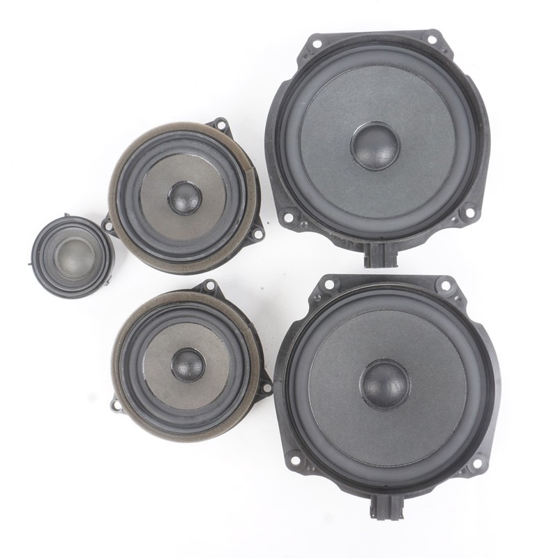 2014 - 2017 BMW i3 Front Rear Mid Range Speaker Set OEM