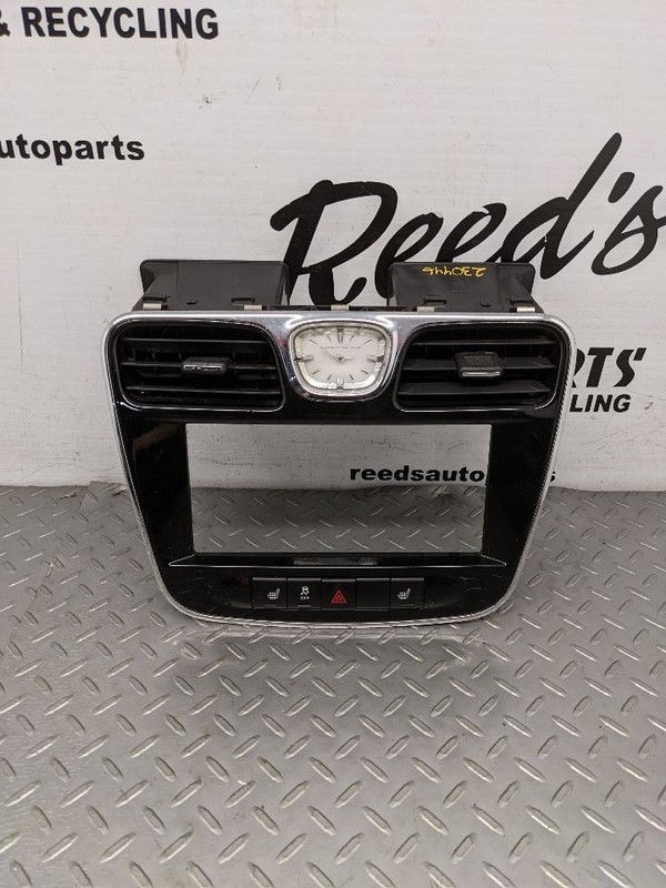 2011-2014 Chrysler 200 Dash Radio Bezel Trim Clock Hazard Bezel OEM1164992