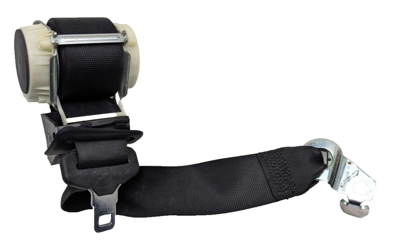 07-09 Mercedes W221 S600 S550 S450 Rear Center Seat Belt Seatbelt Black OEM