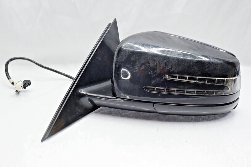 10-13 Mercedes W221 S550 S400 S63 AMG Side Rear View Door Mirror Left Driver OEM