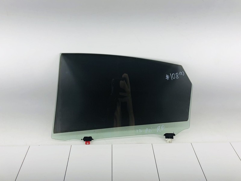 10-15 TOYOTA PRIUS REAR RIGHT PASSENGER SIDE DOOR WINDOW GLASS OEM #108