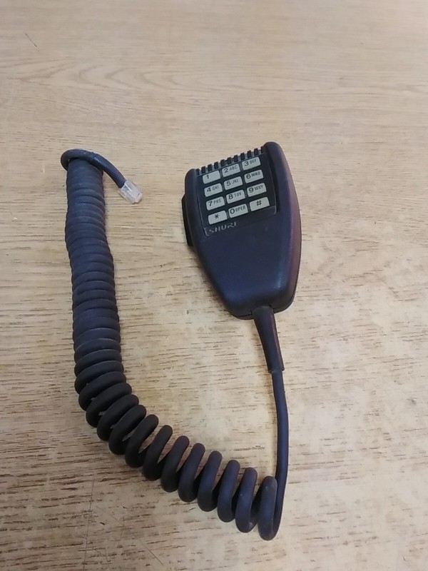 Shure Brothers 890TT Mobile DTMF Microphone