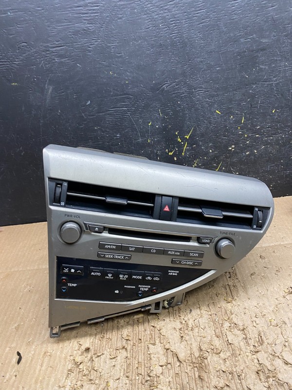 2012 - 2014 Lexus RX450H Climate Radio Control Air Vent Panel Bezel V9989 DG