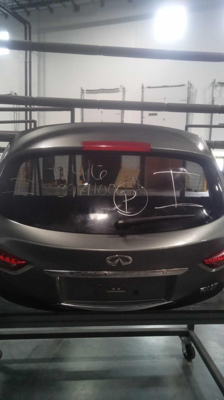 Used Deck Lid fits: 2013 Infiniti FX SERIES from 11/10 w/o surround view Grade A