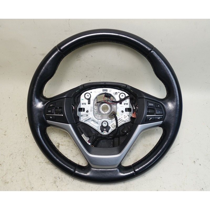 2014-2015 BMW F15 X5 F16 X6 Factory Early Sports Leather Steering Wheel Heat OEM