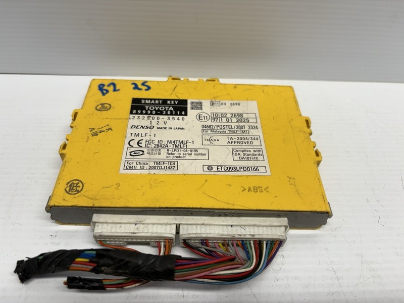 2007 2008 LEXUS GS350 SMART KEY THEFT LOCK CONTROL MODULE UNIT OEM 8999030114