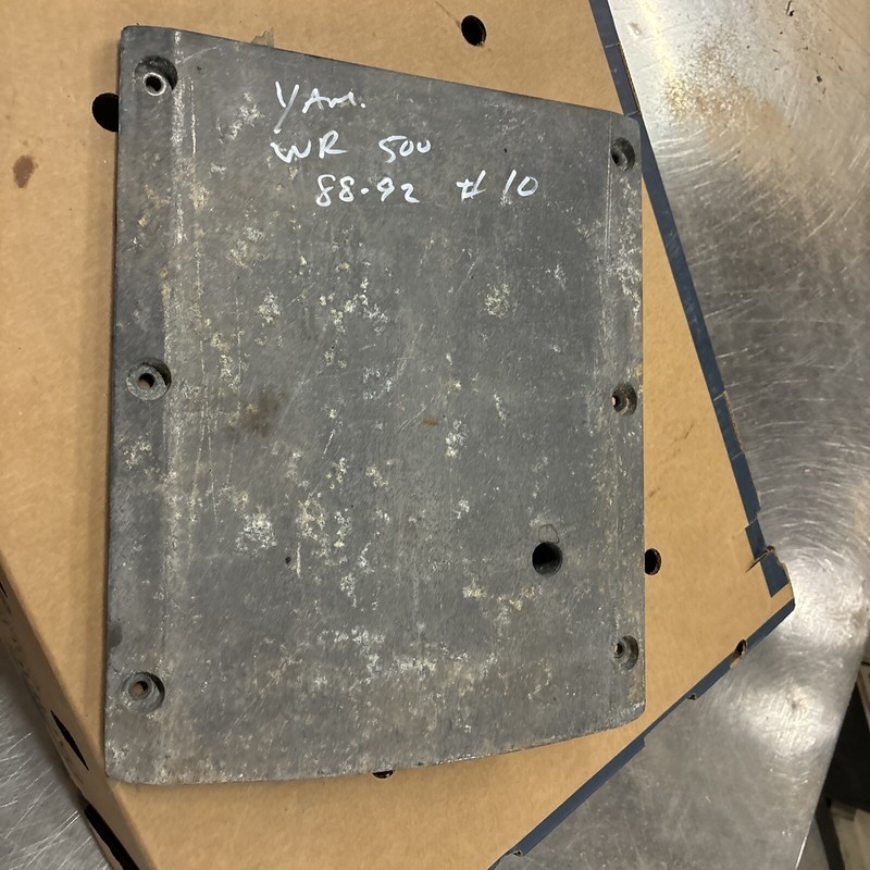 1988 - 1992 Yamaha Waverunner 500 WR500 Ride Plate Good # 10