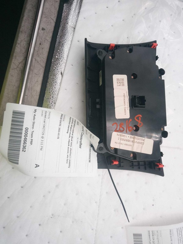 2021 Chrysler 300 A/C Selector Switch OEM Grey 68293630AE 6 Month Warranty
