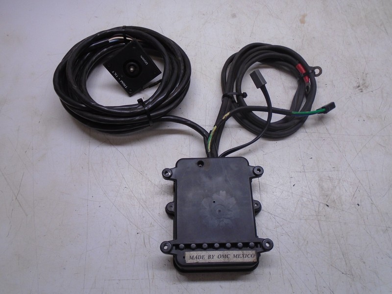 CH4 OMC Junction Box & Power Trim Switch w/ 21' Harness & 51/2' Battery Cables